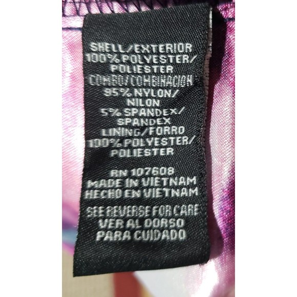 Karin Stevens Womens Sleeveless Sheer Polka Dot Overlay Multicolored Dress Sz 6 - Picture 8 of 8